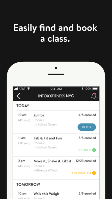 Intoxx Fitness Screenshot