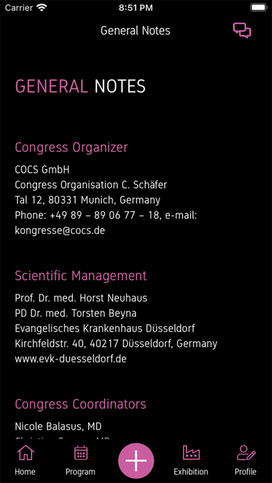 Endoscopy Symposium Düsseldorf Screenshot