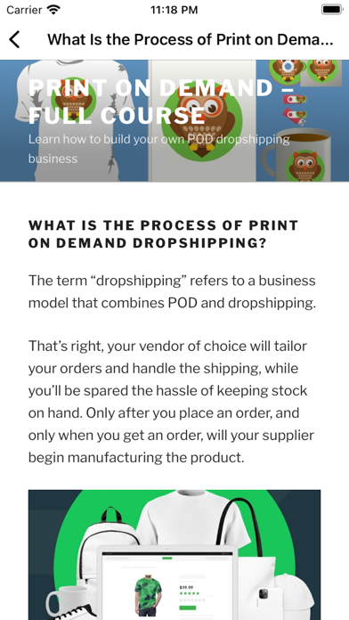 Print On Demand Dropship Guide Screenshot