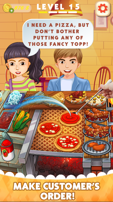 Pizza Maker-Kids Cooking Games Screenshot