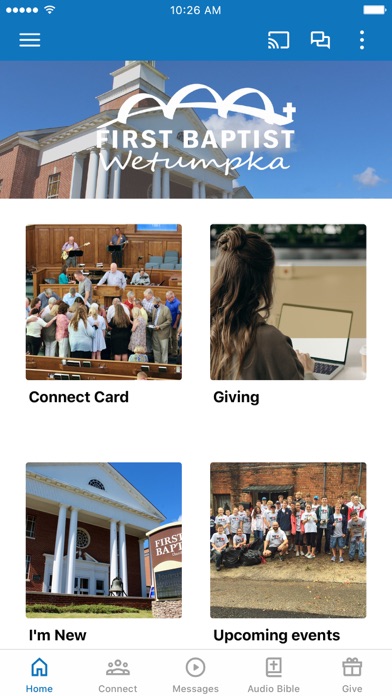 First Baptist Church Wetumpka Screenshot