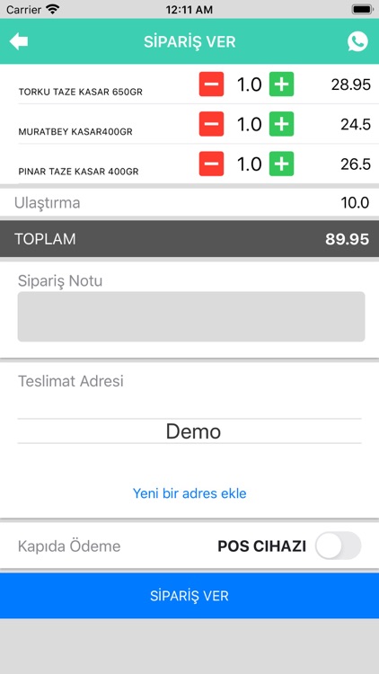 DERMAR - Sipariş screenshot-3