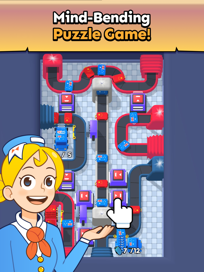 Airport swap Puzzle game