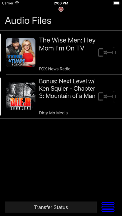 Watch Kast Audio Player Screenshot