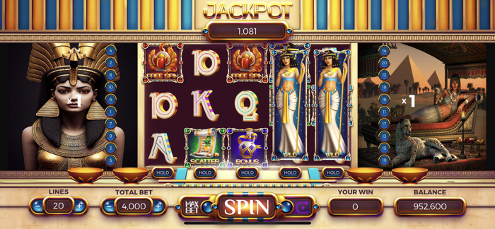 Cleopatra Slot Machine