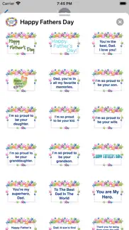 How to cancel & delete happy father's day stickers - 4