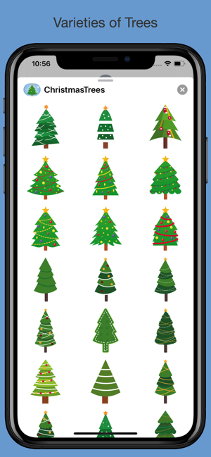 Christmas Tree Sticker Set