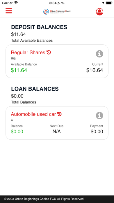Urban Beginnings Choice FCU Screenshot