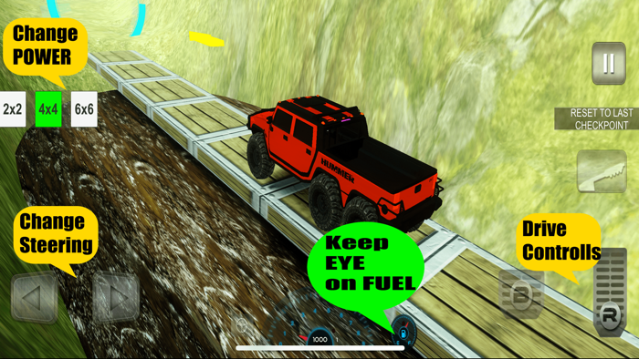 Offroad 6x6 Damage Challenges