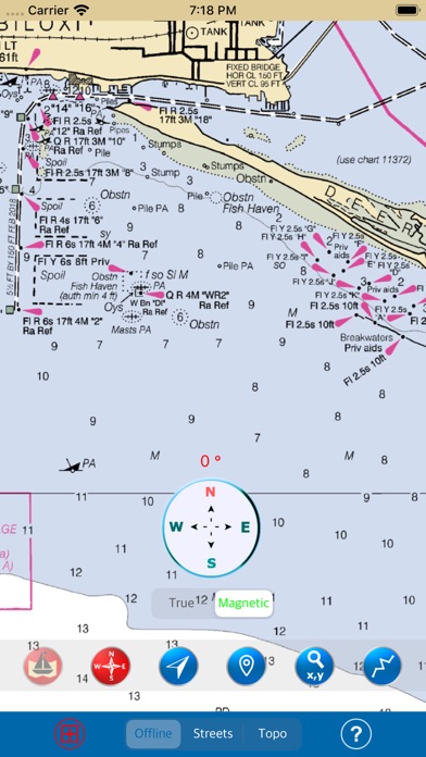 Screenshot #2 pour Mississippi-Alabama Marine Map