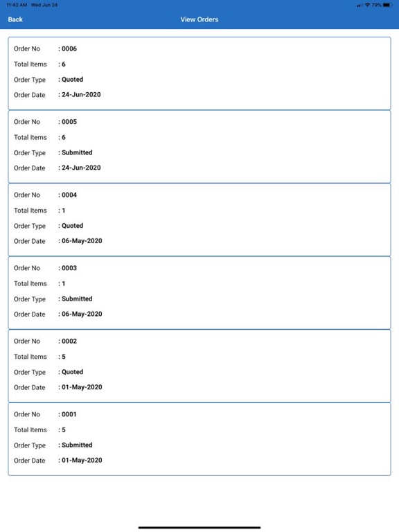 ControlPoint ASI iPad screenshot 7 - Shopping app