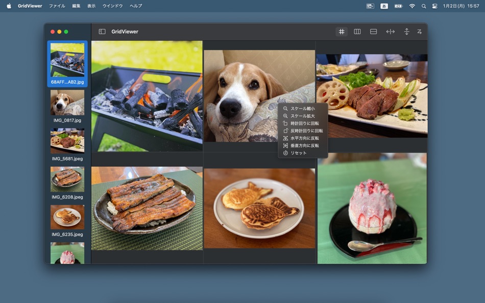 GridViewer (macOS) By: Takuto Nakamura GridViewer (macOS) By: Takuto Nakamura