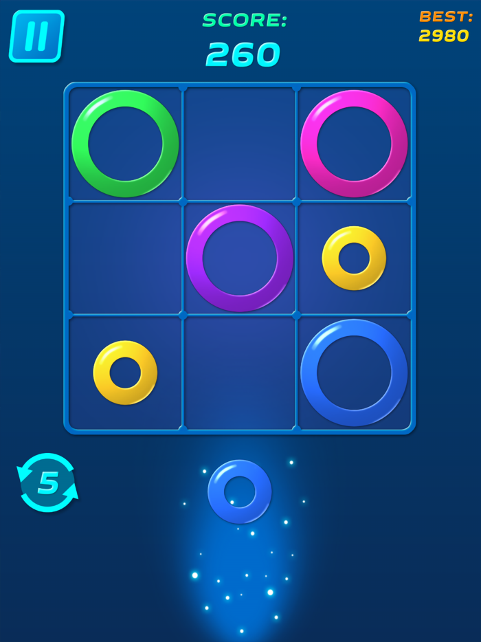 Color Rings Match Puzzle