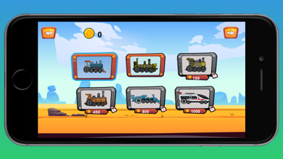 Hill Train Racing Screenshot