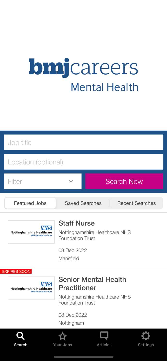 BMJ Careers MH