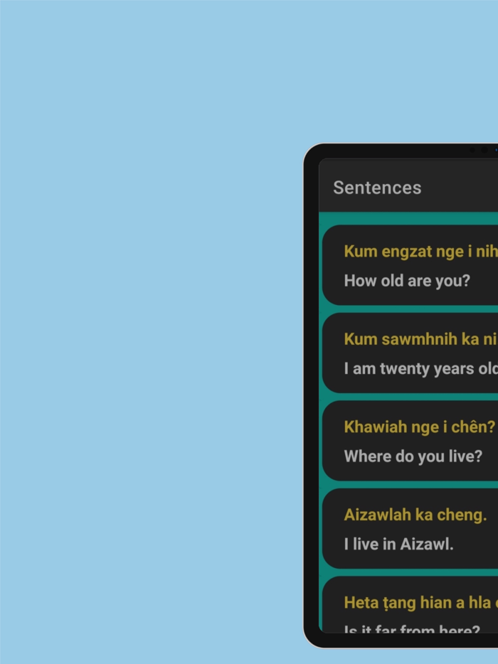 Sap Tawng ZirnaSpoken English