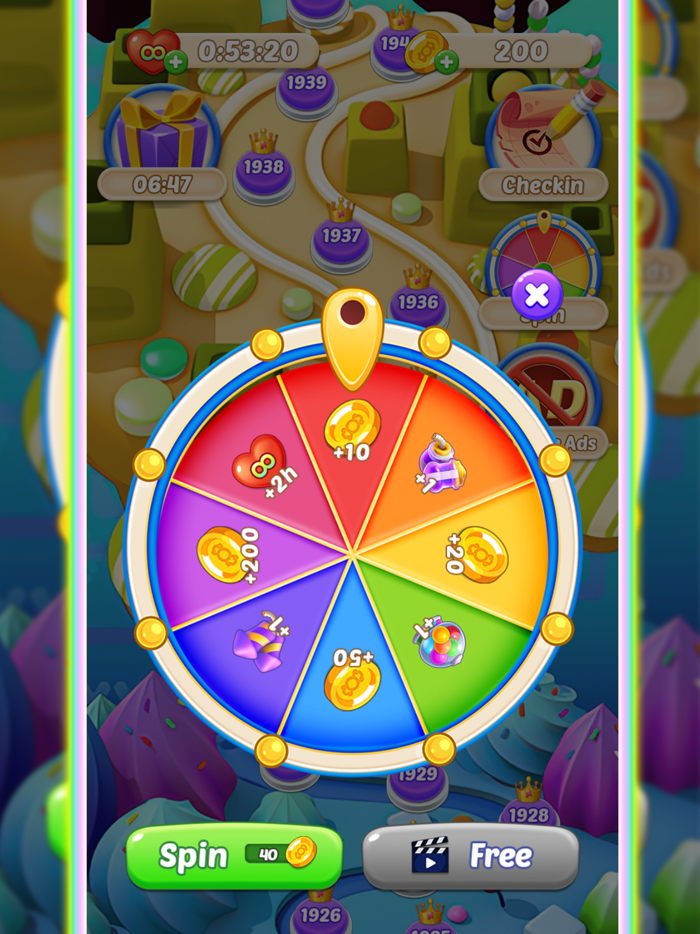 Candy CrazyandMatch Puzzle