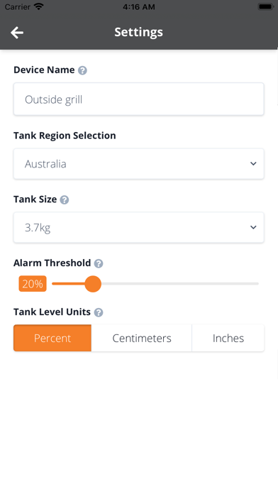 BMPRO SmartSense Screenshot