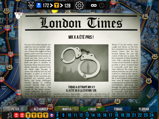 Screenshot #6 pour Scotland Yard