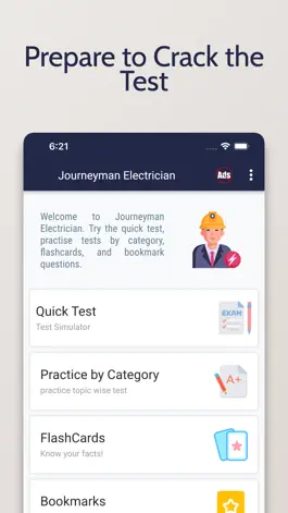 Game screenshot Journeyman Electrician - Test apk