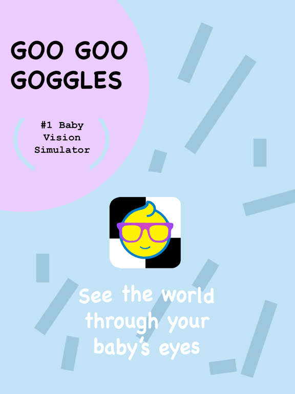 GooGooGoggles - Baby Vision AR iPad screenshot 1 - Photo & Video app