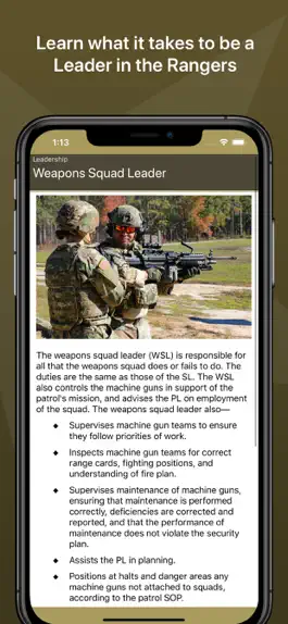 Game screenshot Army Ranger Handbook hack