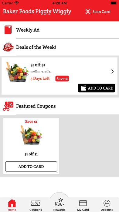 Baker Foods Piggly Wiggly Screenshot
