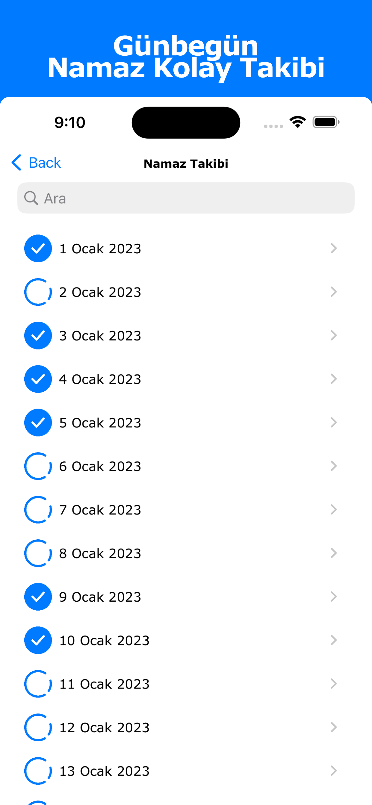 Cuspart: Huzur App