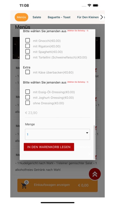 Pizzeria Osteria Moresco Screenshot