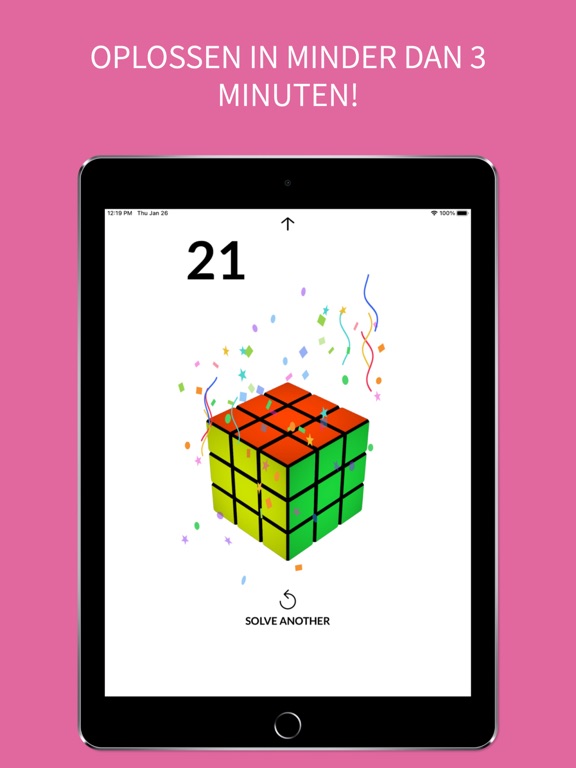 21Moves | Magic Cube Solver iPad app afbeelding 5