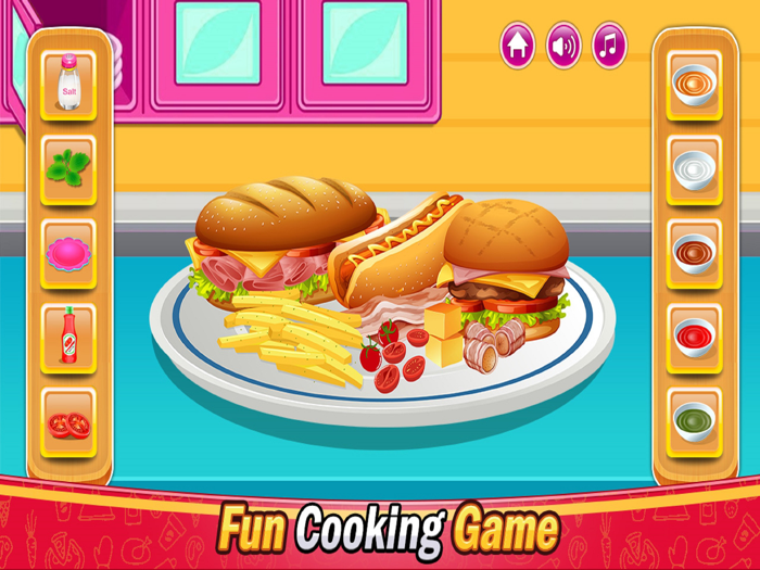 Cooking Training Cooking Game
