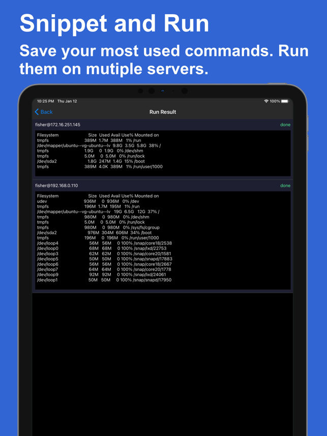 ‎ServerDog: Status, Terminal Screenshot