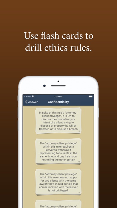 How to cancel & delete Legal Ethics Exam Prep from iphone & ipad 3