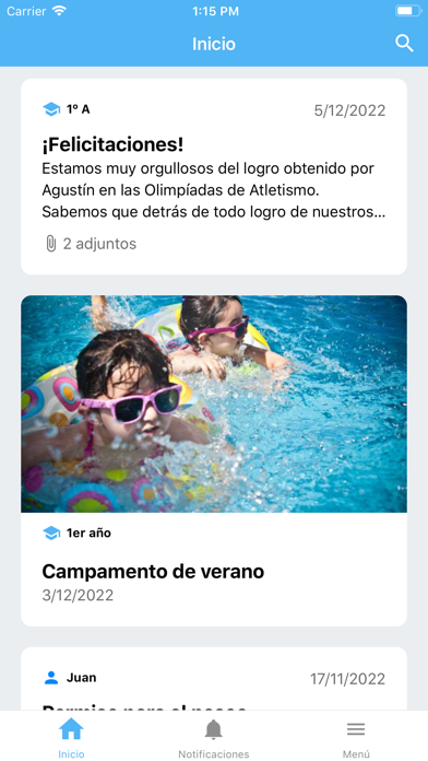 Andrews App Screenshot