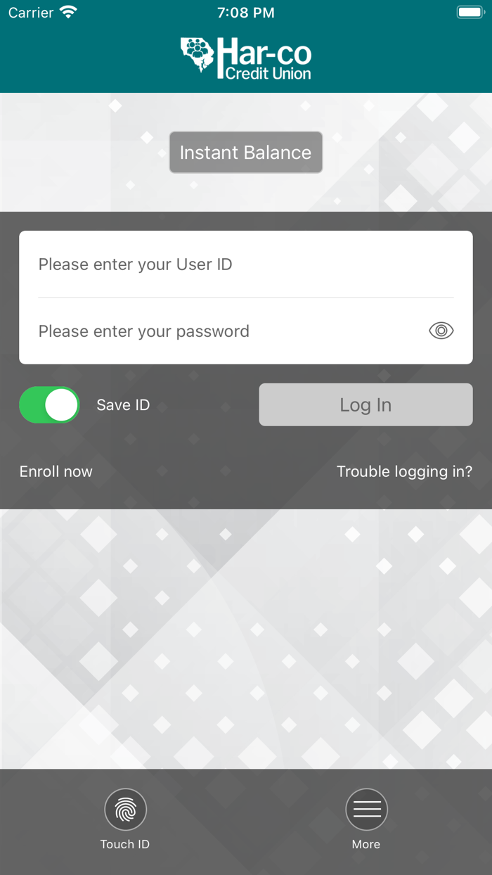 HAR-CO Credit Union Mobile App