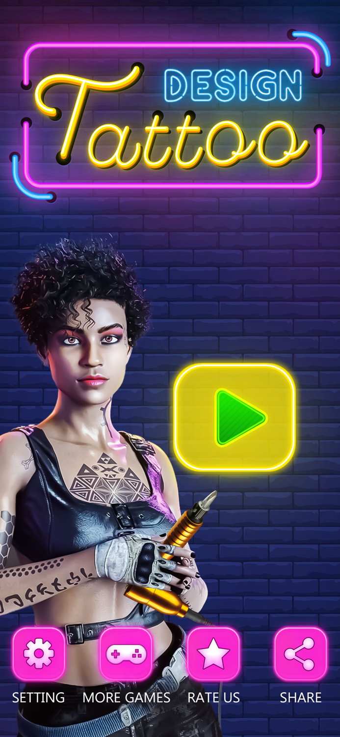 Tattoo Games Art design Game