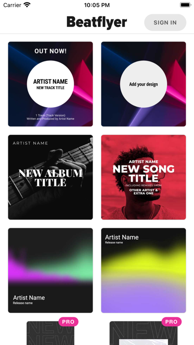 Beatflyer: Eye-catching posts Screenshot