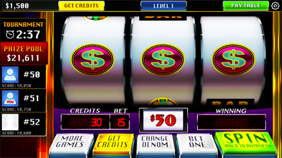 Real Casino Vegas Slot Machine Screenshot