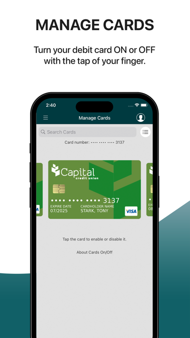 Capital Credit Union Business Screenshot