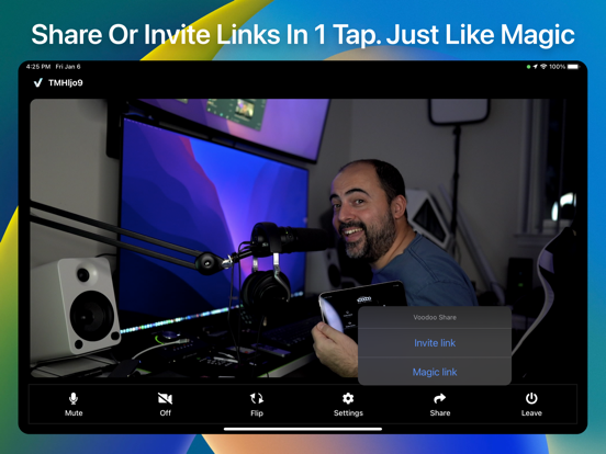 StreamVoodoo Mobile iPad screenshot 5 - Photo & Video app