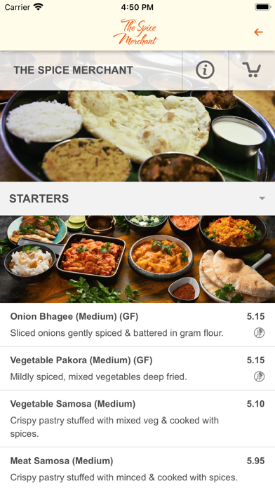 The Spice Merchant Indian Screenshot