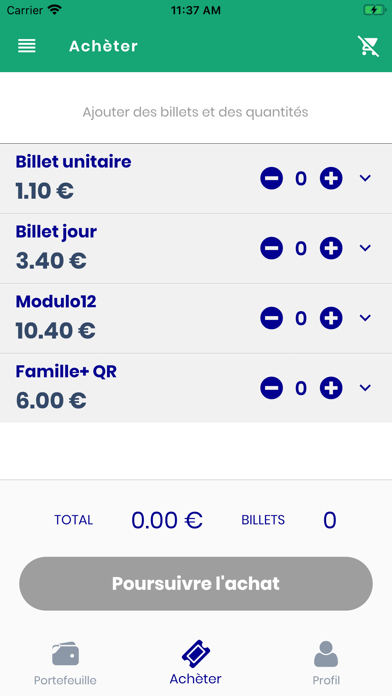 SITAC e-ticket Screenshot