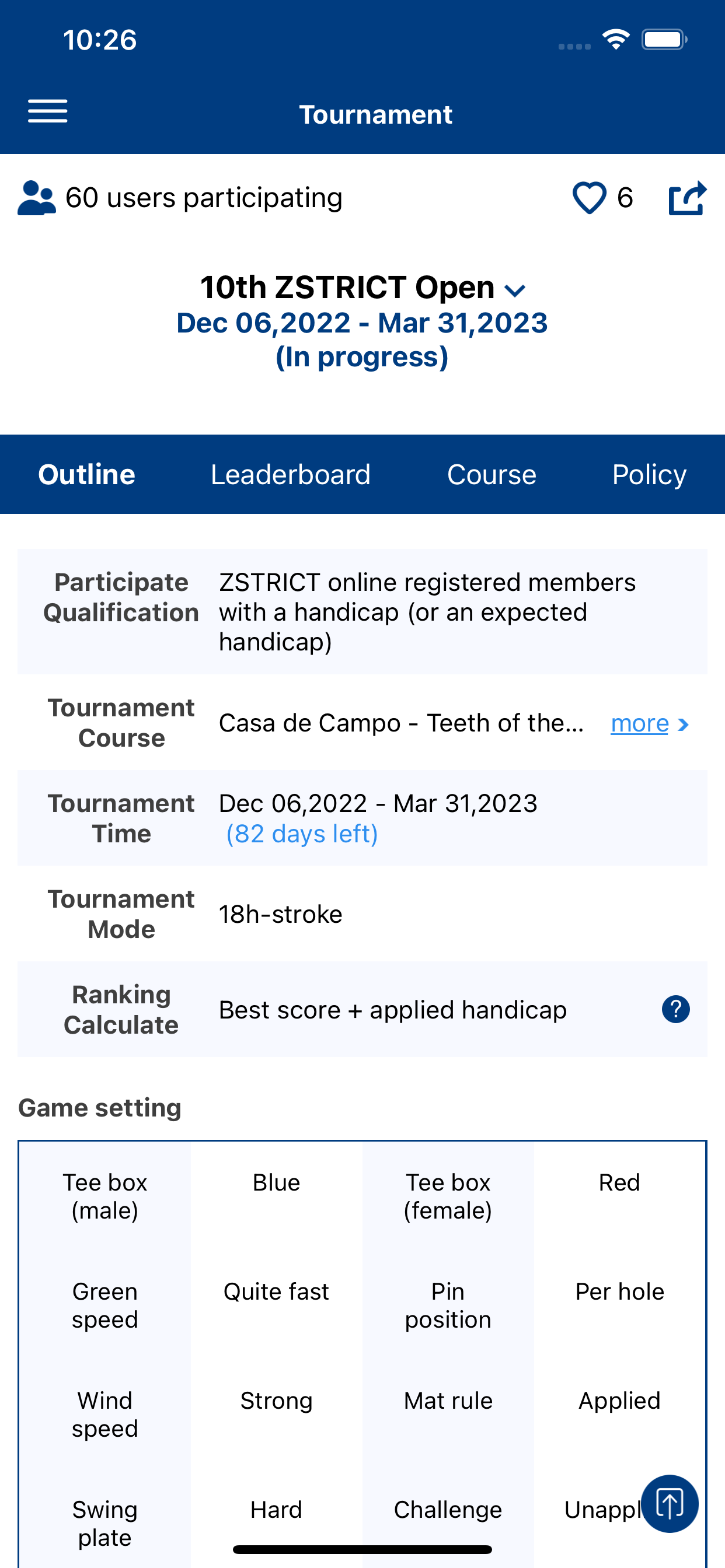 GOLFZON SOCIAL