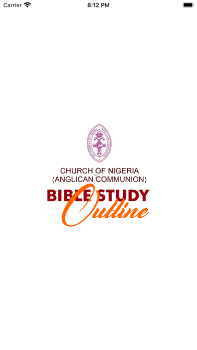 Bible Study Outline Screenshot