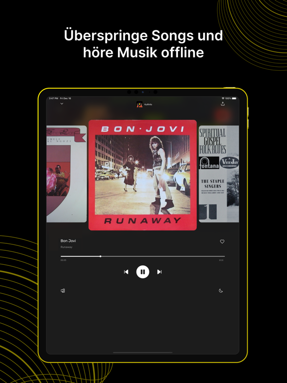 ANTENNE VORARLBERG iPad screenshot 4 - Music app