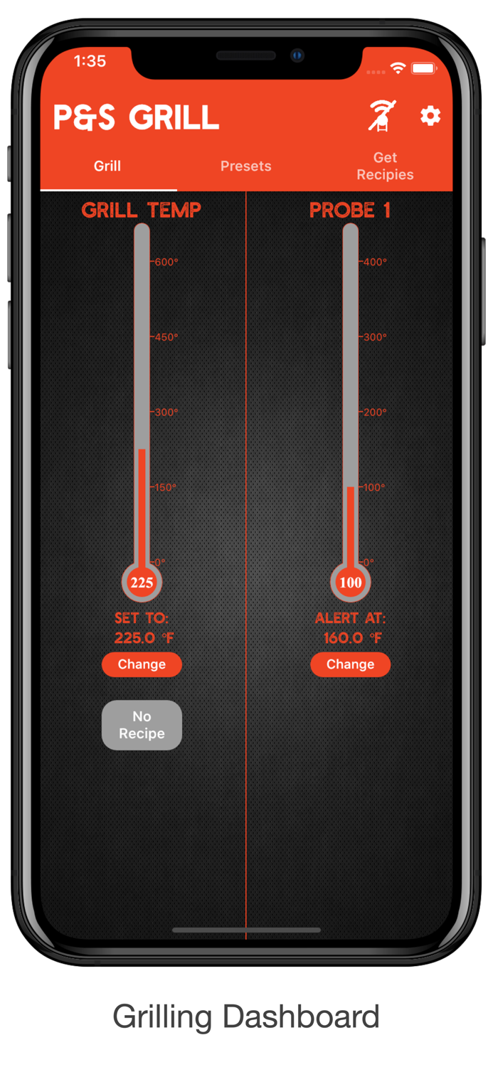 Pitts and Spitts Grill App