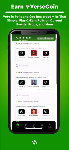 Game screenshot Verse - Social Fantasy Sports apk