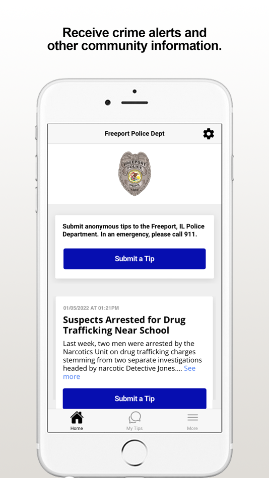 #1. Freeport PD (iOS) Podle: City of Freeport