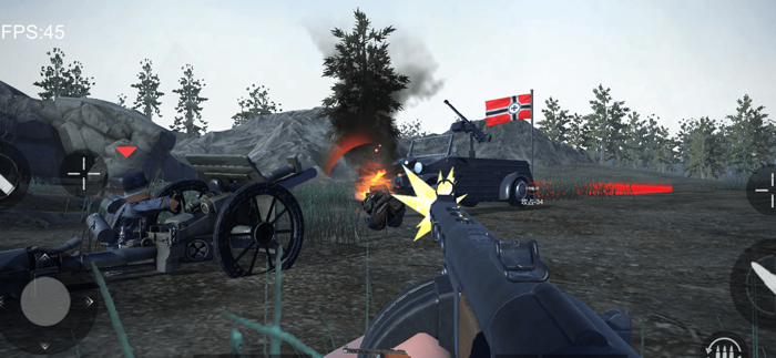 Ardennes Fury WW2 FPS Guns