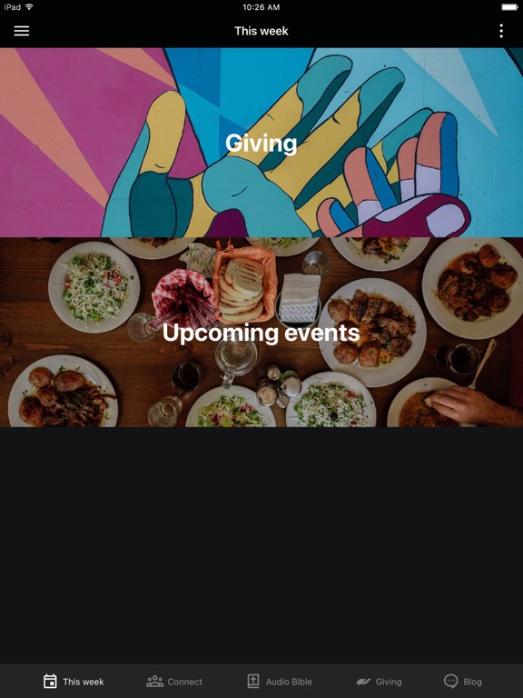 Eyes on Jesus iPad screenshot 1 - Education app